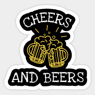 Cheers Beers Sticker